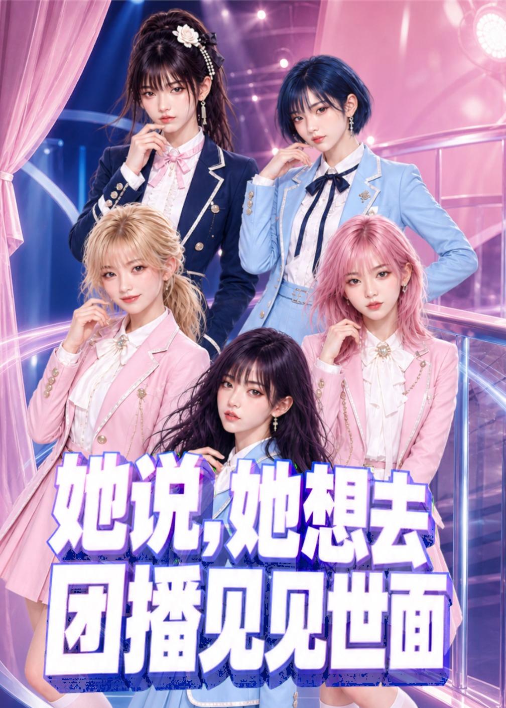 她说，她想去团播见见世面